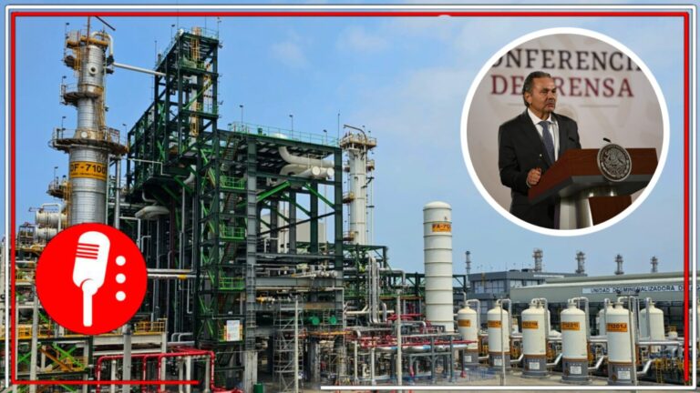 Con la 4T se alcanza la autosuficiencia energética: Octavio Romero, director de Pemex, destacó que la recién construida refinería “Olmeca” ya procesa 100 mil barriles diarios de crudo