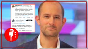 Ni entre los conservadores se soportan: El vocero de la derecha Pablo Majluf trató de insinuar nuevamente una “dictadura” en México, pero Christian Camacho le recordó que la oposición es un fracaso 