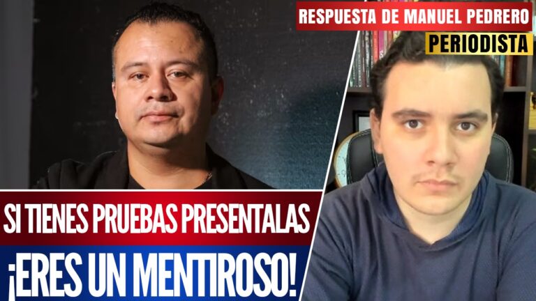 #Respuesta | Si tienes pruebas presentalas ¡Eres un mentiroso!: Manuel Pedrero desmiente las declaraciones de Alberto Escorcia y señaló que el comunicador está cayendo en un acto de difamación 