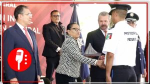 La 4T avanza en la construcción de la paz: Rosa Icela Rodríguez encabezó la ceremonia de graduación de tres generaciones de cadetes del SPF; los instó a ser profesionales y honestos