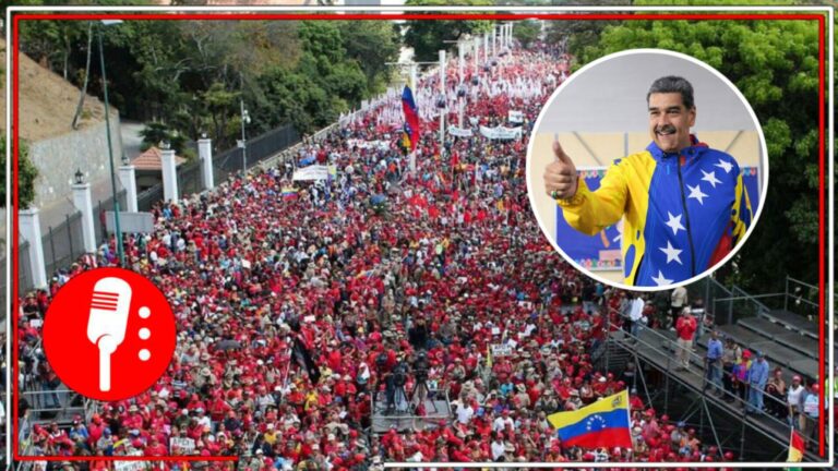El pueblo venezolano defiende su autonomía e independencia: Miles de ciudadanos salen a las calles de Venezuela a expresar su apoyo al presidente Nicolás Maduro, ganador de la elección presidencial (VIDEO)