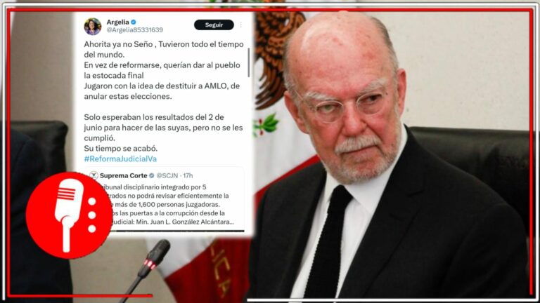 Ahora los ministros ofrecen paliativos para sanear al Poder Judicial, pero el pueblo les recuerda que ya es demasiado tarde y que las Reformas del Plan C están en marcha