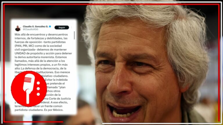 No se enteró que 30 millones votaron por la 4T: El magnate Claudio X. González llama al PRIAN y a la &#8220;sociedad civil&#8221; a frenar que Morena tenga mayoría absoluta y evitar el Plan C