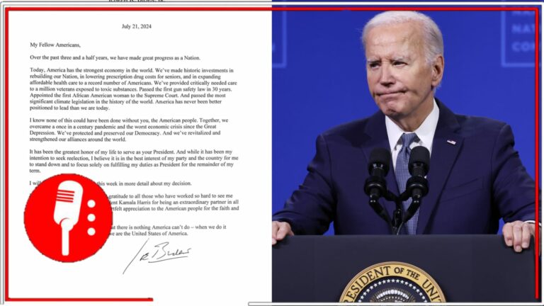 Luego de varias semanas de especulaciones sobre su estado de salud, Joe Biden, presidente de EE.UU. anuncia que no buscará la reelección
