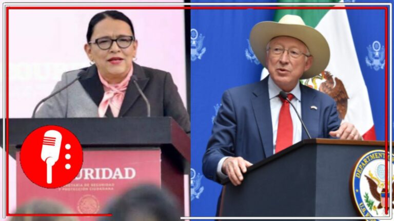 Colaboración y respeto a nuestra soberanía: Estados Unidos expresa su confianza de mantener el diálogo con México; Ken Salazar felicita a Rosa Icela Rodríguez por su designación como futura titular de la Segob  