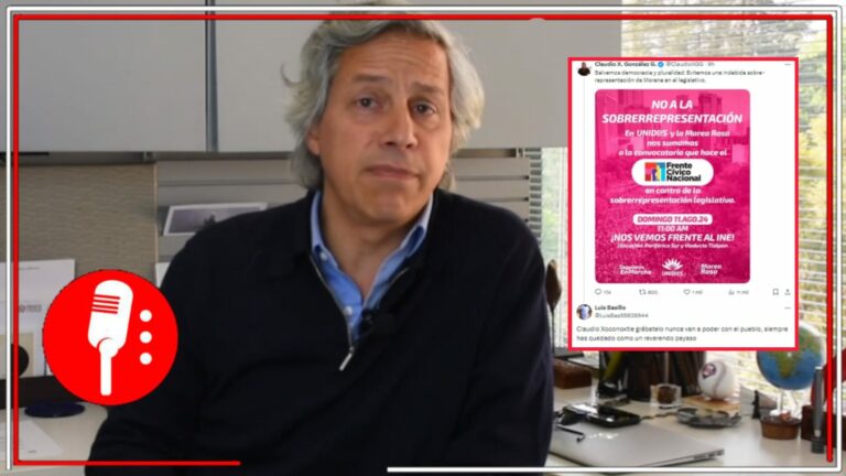 La derecha nunca podrá con el pueblo mexicano: El conservador Claudio X. González insiste en movilizarse para tratar de impedir el Plan C, pero en redes lo llaman “reverendo payaso” y le recuerdan que la mayoría de la 4T es una voluntad popular