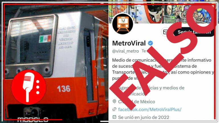 No caigas en la desinformación: El Metro de la CDMX desmiente que se haya registrado un conato de incendio en la línea 8, como lo aseguró la cuenta MetroViral y que solo genera miedo entre los usuarios