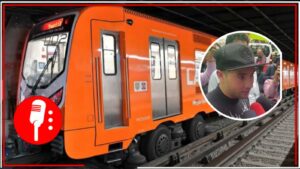 El elemento de la SSC de la CDMX que se grabó manteniendo relaciones en el Metro, mientras pasajeros lo veían, es reinstalado tras realizar pequeña manifestación; la policía mantiene investigación en su contra