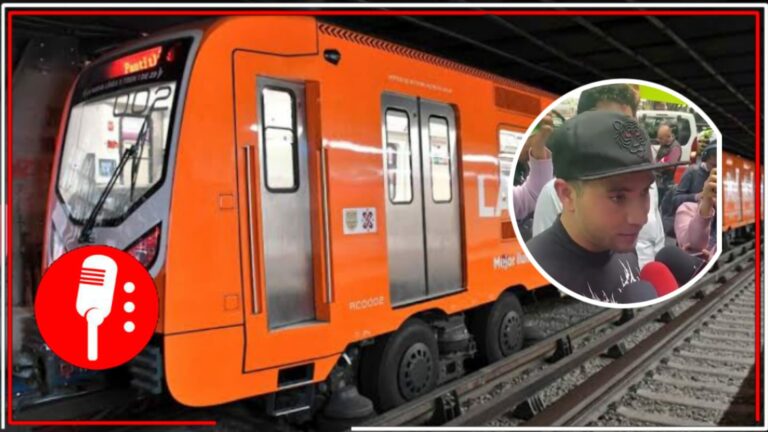 El elemento de la SSC de la CDMX que se grabó manteniendo relaciones en el Metro, mientras pasajeros lo veían, es reinstalado tras realizar pequeña manifestación; la policía mantiene investigación en su contra
