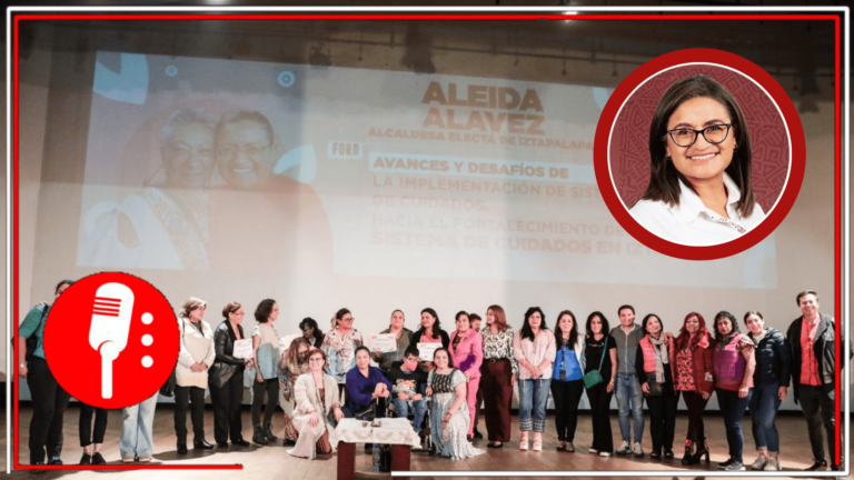 Aleida Alavez fortalecerá el Sistema de Cuidados para que las mujeres de Iztapalapa puedan desarrollar su propio proyecto de vida