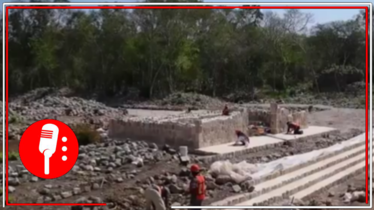 Diego Prieto, titular del INAH, informa los trabajos en Uxmal se consolidaron gracias a la colaboración de residentes locales