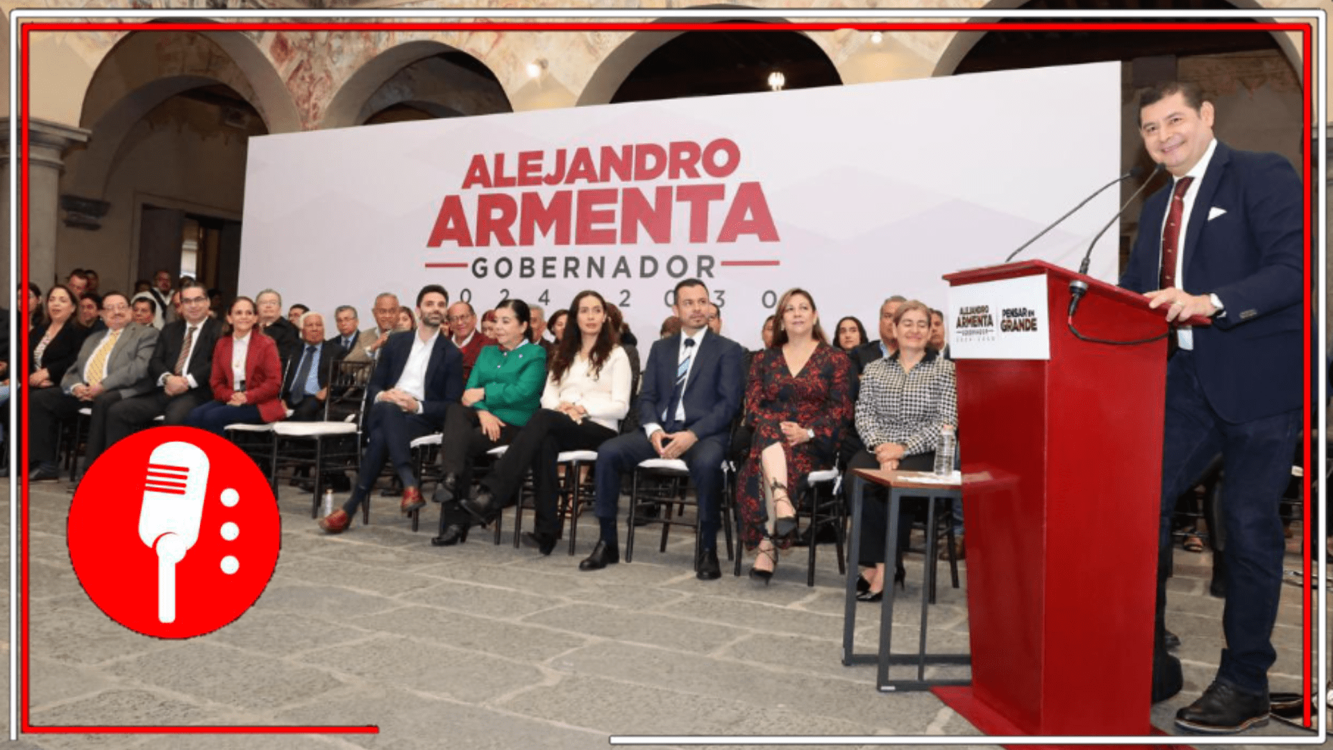 Alejandro Armenta anuncia el aplazo de los primeros nombramientos de su gabinete y anuncia la creación de tres nuevas comisiones para el proceso de entrega-recepción