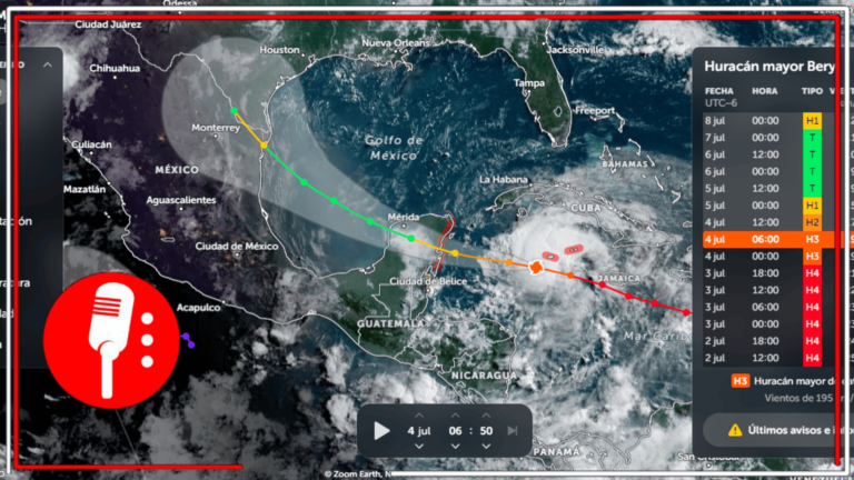 Se preparan para la llegada del huracán Beryl: Yucatán y Quintana Roo toman medidas preventivas para protección de los habitantes