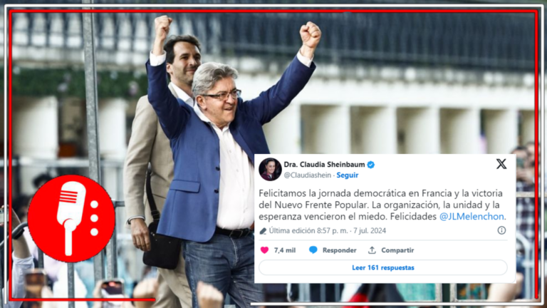 “La esperanza venció al miedo”: Claudia Sheinbaum celebra victoria del NFP en Francia frente a la ultra derecha