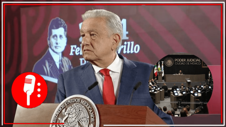 No más delincuentes de cuello blanco en el PJ: AMLO denuncia la corrupción que hay dentro de la impartición de justicia y señala la urgencia de la Reforma Judicial