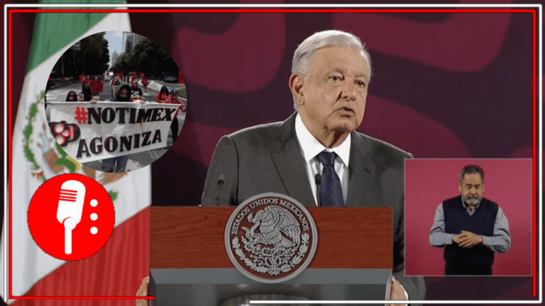Es importante tener una agencia estatal de noticias: AMLO aborda la disolución de Notimex por el mal manejo de Sanjuana Martínez
