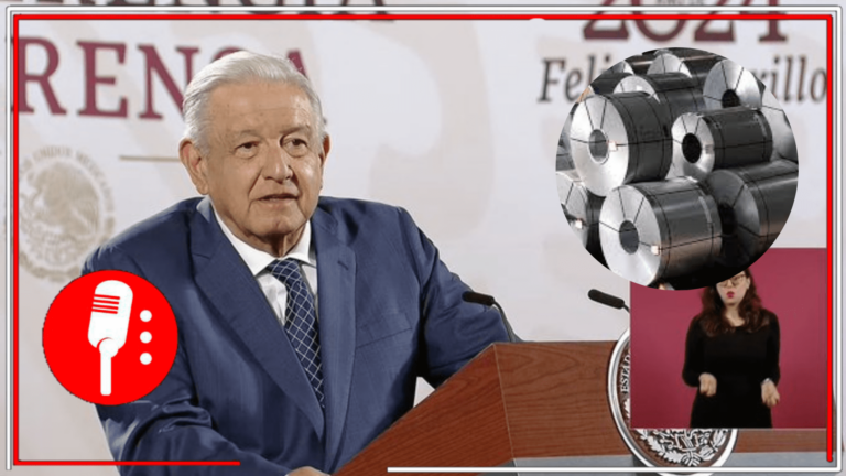 Por la autosuficiencia de importaciones en América del Norte: AMLO explica los beneficios de acuerdo con Estados Unidos contra aluminio y acero chinos