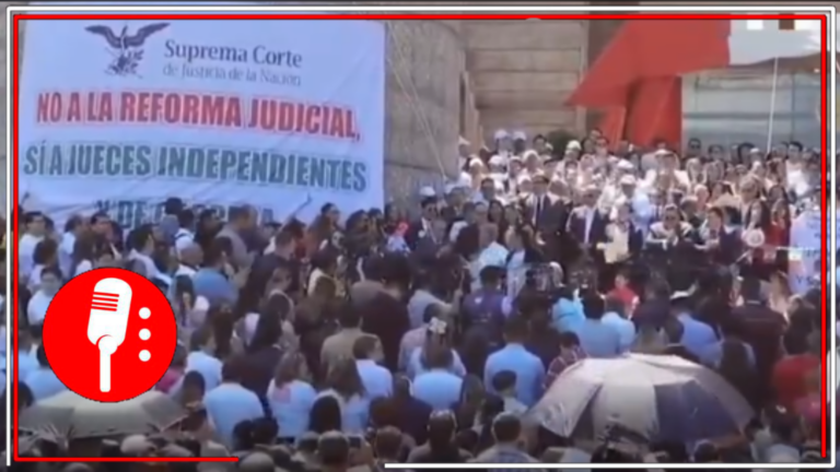 Jueces y magistrados se manifiestan por sus privilegios extraídos del pueblo: Rechazan enérgicamente la Reforma al PJ, que fue apoyada por los mexicanos