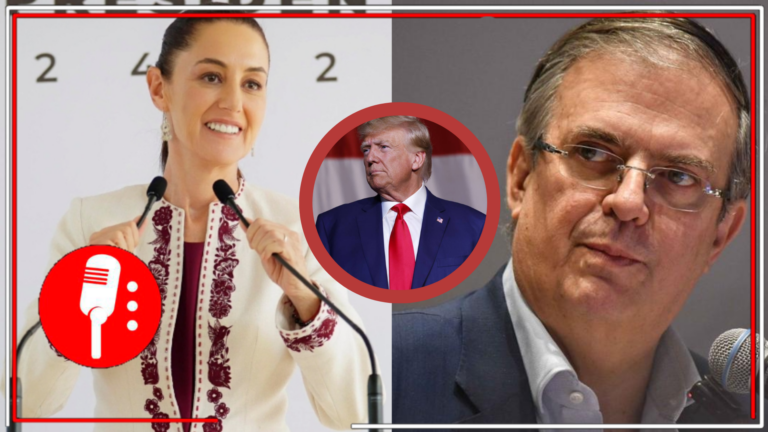 En defensa de los intereses de México con firmeza y dignidad: Marcelo Ebrard responde a los insultos de Donald Trump y la presidenta electa lo respalda