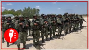 Elementos del Ejército Mexicano. Foto: @MarioPhoenix24/X