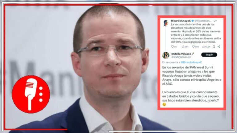 Que salga de su escondite y dé la cara: En redes tunden a Ricardo Anaya por estar prófugo en EE.UU. y aún así ser un “sinvergüenza”, para tratar de criticar a la 4T con el tema de la “vacunación infantil”