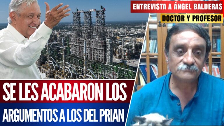 #Entrevista | Se les acabaron los argumentos a los del PRIAN: Ángel Balderas señaló que AMLO logró fortalecer la soberanía energética y que con la refinería Dos Bocas, México estaría dejando de importar petrolíferos, algo que nunca hizo la derecha