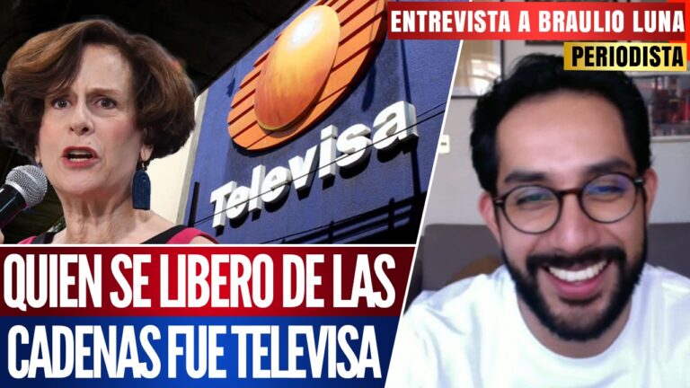 #Entrevista | Quien se liberó de las cadenas fue Televisa: Braulio Luna señaló que la decadencia de analítica y los disparates de Denisse Dresser podrían ser los motivos de su salida de la empresa de Emilio Azcárraga Jean