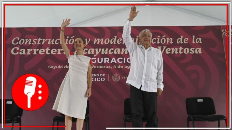 Está en buenas manos la continuidad de la 4T: AMLO aseguró que está emocionado por entregar la banda presidencial a Claudia Sheinbaum, a quien calificó como una mujer con experiencia e incorruptible (VIDEO)