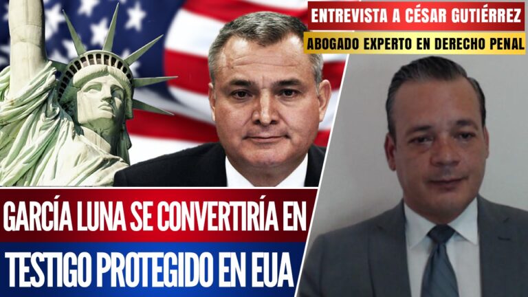 #Entrevista | García Luna se convertiría en testigo protegido en EUA: César Gutiérrez Priego señaló que el ex secretario de Seguridad podría hablar sobre sus nexos con el crimen organizado y delatar a su mano derecha, Felipe Calderón 