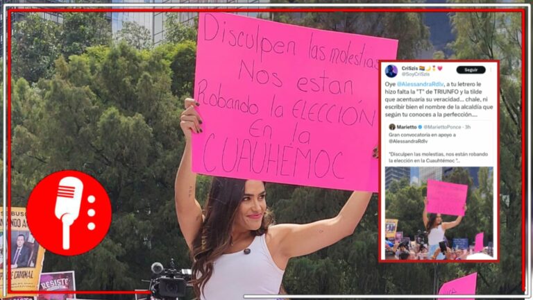 No sabe ni el nombre de su alcaldía: En redes tunden y exhiben a la prianista, Alessandra Rojo de la Vega, por desconocer cómo se escribe “Cuauhtémoc&#8221;, la demarcación que pretende gobernar