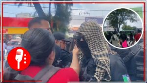 El gobierno de Enrique Alfaro es autoritario e indolente: Denuncian que la policía estatal de Jalisco reprimió a un grupo de manifestantes que exigían la localización de sus familiares desaparecidos (VIDEO)