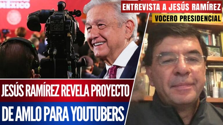 #Entrevista | Jesús Ramírez revela proyecto de AMLO para youtubers: El vocero presidencial destacó que los comunicadores independientes en plataformas digitales son más profesionales que los “periodistas” de los medios tradicionales