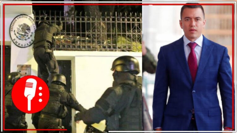 Tras violar la soberanía mexicana: El gobierno de Daniel Noboa firmó una resolución de la OEA, en donde se exige a Venezuela respetar las sedes diplomáticas y garantizar el asilo político en el país sudamericano