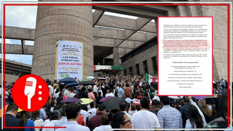 No soportan la idea de perder sus lujos y privilegios: Jueces y Magistrados federales amenazan con irse a “Paro Nacional” si los legisladores de la 4T no detienen la discusión de la reforma al Poder Judicial (VIDEO)
