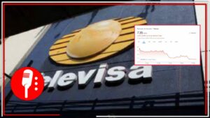 A Televisa le pesan las acusaciones por extorsión: La empresa de Emilio Azcárraga Jean no se recupera de la calificación crediticia de Moody’s que la pone en abismo de inversiones; cierra la semana con una pérdida de casi 7% en sus acciones