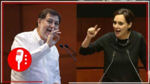 Así de bajo es el nivel de la derecha mexicana: Lilly Téllez insulta a Gerardo Fernández Noroña por su designación como presidente del Senado; advierte que le hará la &#8220;vida de cuadritos&#8221; (VIDEO)
