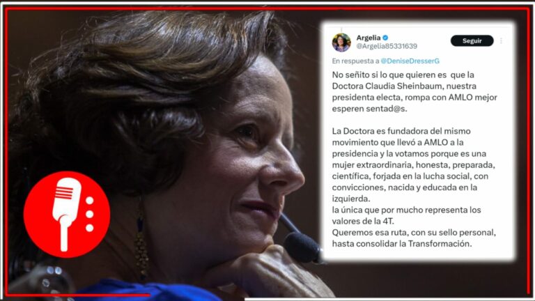 Tratan de minimizar a Claudia, pero la fortalecen: El pueblo de México responde a Denise Dresser, que no cesa sus dichos misóginos contra la Presidenta electa
