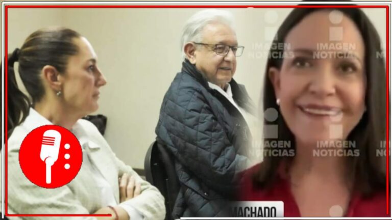 Gómez Leyva da voz a golpistas: María Corina Machado piensa que México es colonia yanqui y ruega a AMLO y a Claudia Sheinbaum convencer a Maduro de entregar Venezuela al imperialismo (VIDEO)