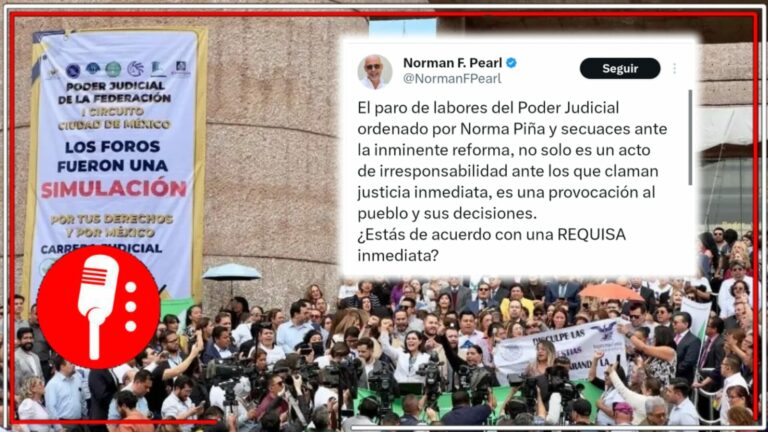 Una provocación al pueblo y sus decisiones: periodistas y activistas reaccionan al paro de labores de algunos trabajadores del Poder Judicial