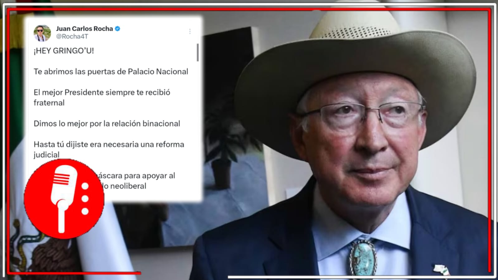 Gringos, go home!: El pueblo de México responde a los embajadores de Estados Unidos y Canadá por quitarse las máscaras y apoyar al PRIAN y su modelo neoliberal