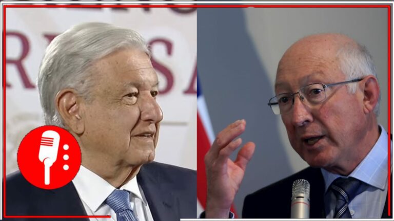A México se le respeta: AMLO anuncia pausa con el embajador Ken Salazar y con la embajada de Canadá; “hay que leerles la Constitución”, sentenció el Presidente