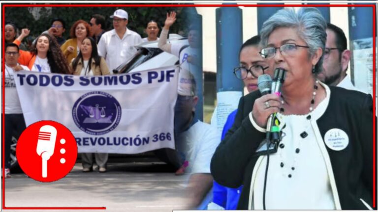 Saben que no tienen el apoyo del pueblo: Patricia Aguayo, lideresa de los paristas del PJ admite que &#8220;no le pueden ganar&#8221; a la Reforma al Poder Judicial