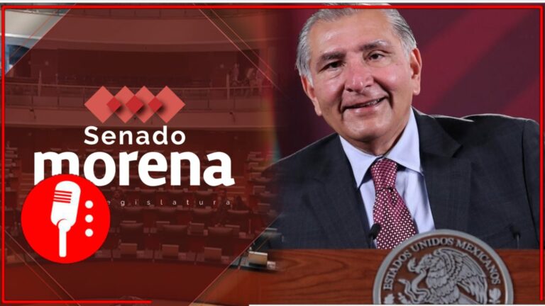 Senadores de Morena tienen líder a la altura: Confirman que, por unanimidad, legisladores del partido guinda han elegido como coordinador a Adán Augusto López Hernández