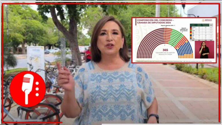 No ha entendido que su coalición fracasó: Xóchitl Gálvez vuelve a tratar de engañar al pueblo con la falsa “sobrerrepresentación” de la 4T y convoca a la derecha a prepararse para ir en contra del mandato popular  