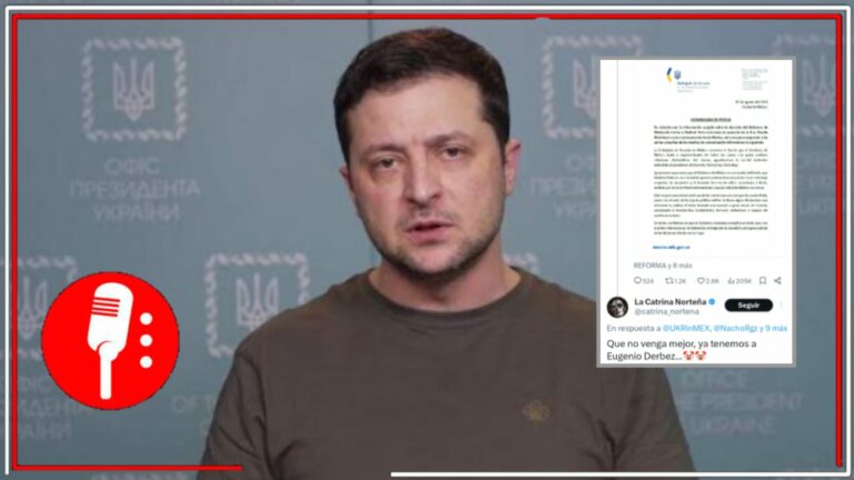 “Que no venga, ya tenemos a Eugenio Derbez”: En redes rechazaron que Zelensky asista a la investidura presidencial de Claudia Sheinbaum y condenaron que Ucrania pretenda dar órdenes a México