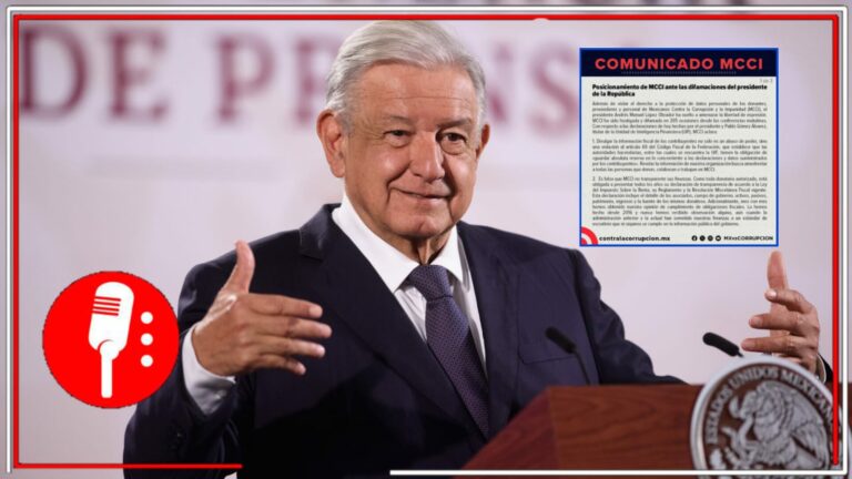 Por el derecho a recibir millones de EE.UU. y grandes magnates: MCCI acusa a AMLO de atentar contra la “libertad de expresión”, tras revelar los irregulares financiamientos que recibe del extranjero para atacar la 4T
