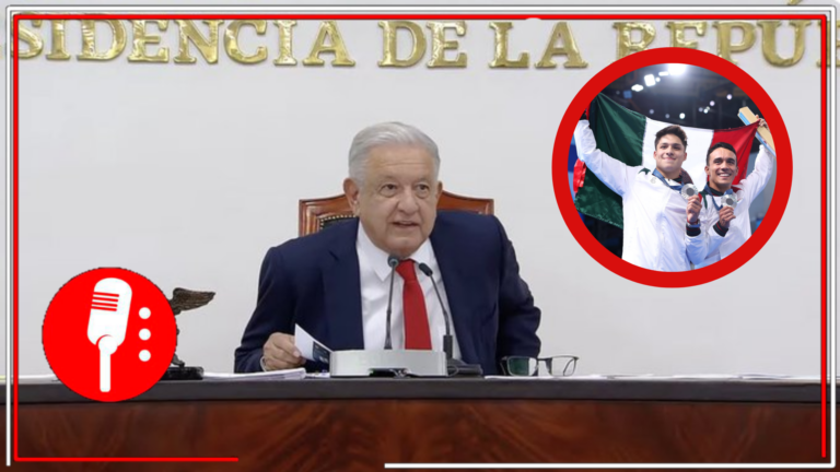 ¡Celebra AMLO la histórica victoria de Osmar Olvera y Juan Manuel Celaya!: El mandatario reconoció la destacada participación de los clavadistas que ganaron una medalla de plata