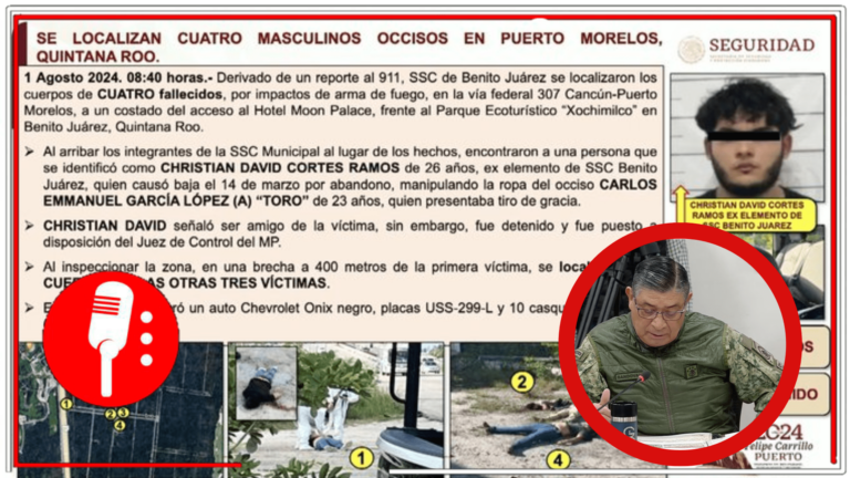La 4T trabaja por un México más seguro: SEDENA desmantela células delictivas en Chiapas y coordina esfuerzos de seguridad en Quintana Roo