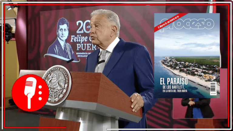 Hay de parte de Proceso una intención de desacreditar: AMLO desmiente reportaje de la revista en el que se insinúa que el Tren Maya se construyó para beneficiar a Bartlett