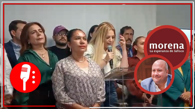 Claudia Delgadillo a Enrique Alfaro por ser cómplice del fraude electoral de Lemus, y emprender una persecución política contra Morena en Jalisco